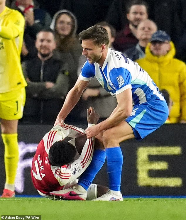 “Thats not Football” -Brighton’S Coach comes for Arsenal for time wasting